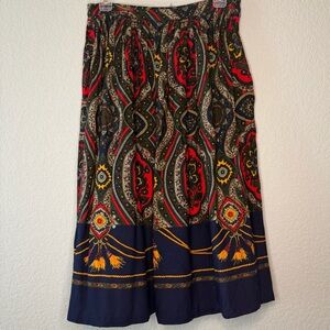 Vintage Russ Co Navy Skirt. Made in USA!